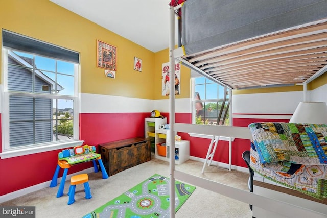  - playroom with carpet flooring and baseboards