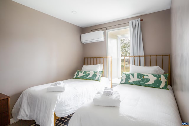 1795 Avon Rd, Afton, VA 22920 - bedroom featuring a wall mounted air conditioner