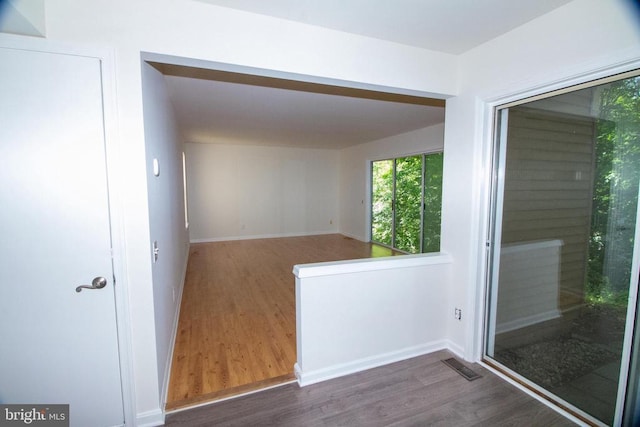 5903 Vista Ct, Fredericksburg, VA 22407 - empty room with wood finished floors and baseboards