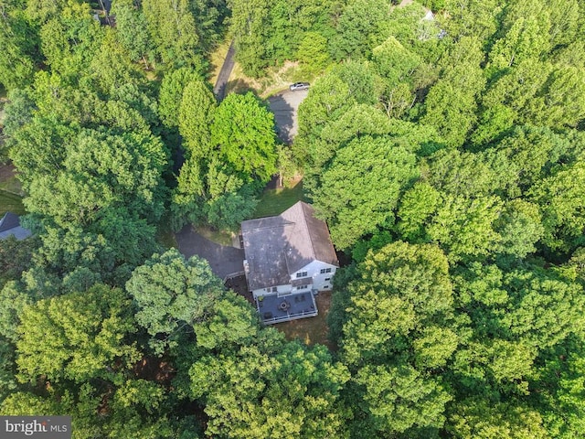 2357 Brighton Pl, Jeffersonton, VA 22724 - aerial view of property and surrounding area featuring a forest