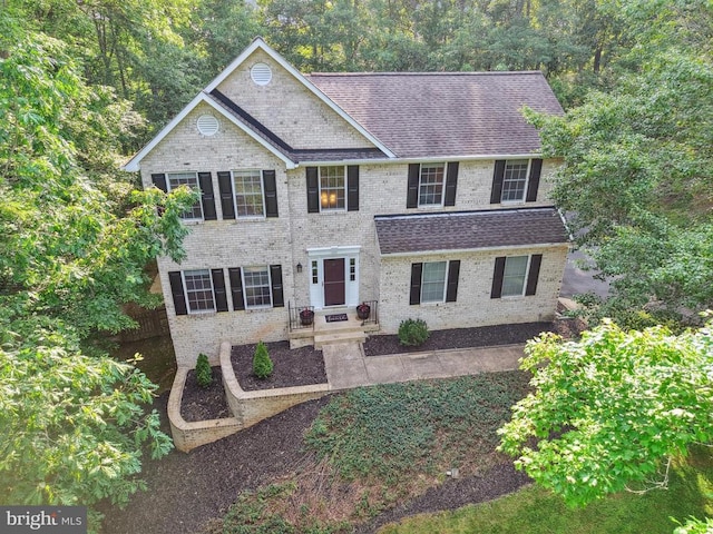 2357 Brighton Pl, Jeffersonton, VA 22724 - colonial house with brick siding and a shingled roof