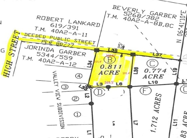 LotB High Street, Timberville VA, 22853 land for sale