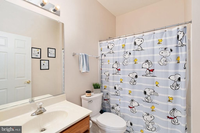 11313 Macon Dr, Fredericksburg, VA 22407 - full bathroom with vanity and a shower with shower curtain