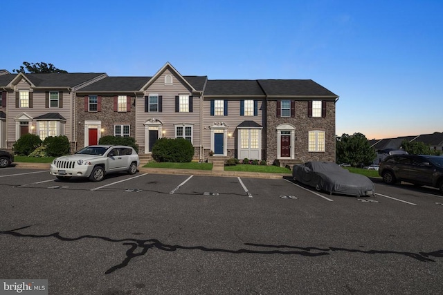 3103 Alliance Ct, Fredericksburg, VA 22408 - multi unit property featuring uncovered parking and stone siding