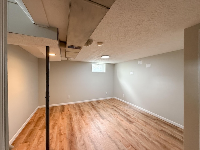 6 Maple Dr, Verona, VA 24482 - basement with light wood-style floors and baseboards