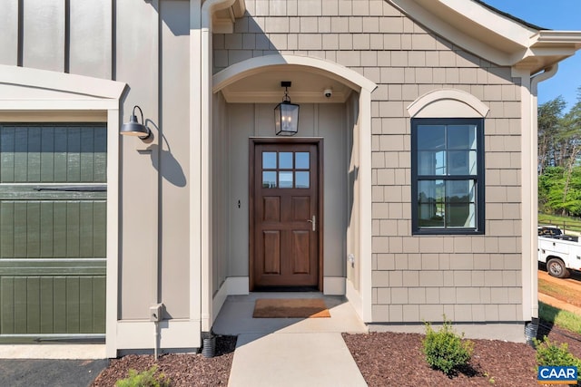 view of entrance to property