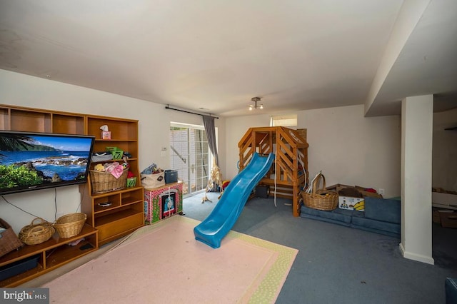 6733 Averett Ct, Fredericksburg, VA 22407 - recreation room featuring carpet flooring