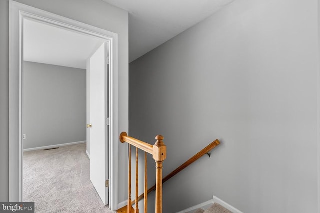 11260 Girven Ct, Fredericksburg, VA 22407 - stairway with carpet flooring and baseboards