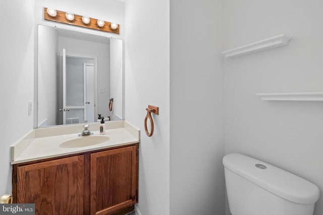 11260 Girven Ct, Fredericksburg, VA 22407 - bathroom featuring vanity and toilet