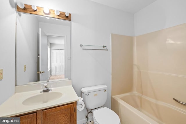 11260 Girven Ct, Fredericksburg, VA 22407 - full bathroom with vanity and bathtub / shower combination
