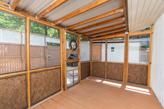 143 Pkin Ln, Raphine, VA 24472 - view of unfurnished sunroom