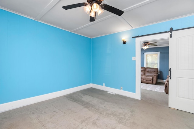 143 Pkin Ln, Raphine, VA 24472 - carpeted empty room featuring ceiling fan and baseboards