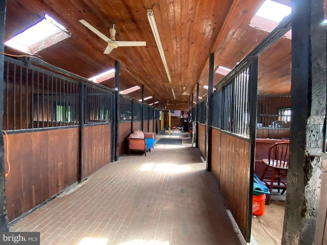  - view of horse barn