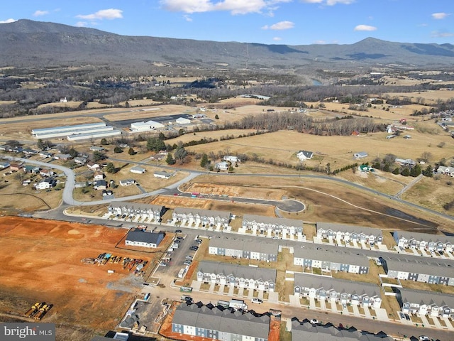 100 Rae Ct, Luray, VA 22835 - aerial view of property's location featuring a mountainous background