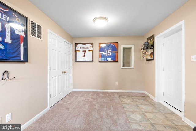 11608 Brian Dr, Fredericksburg, VA 22407 - hallway featuring baseboards and carpet flooring
