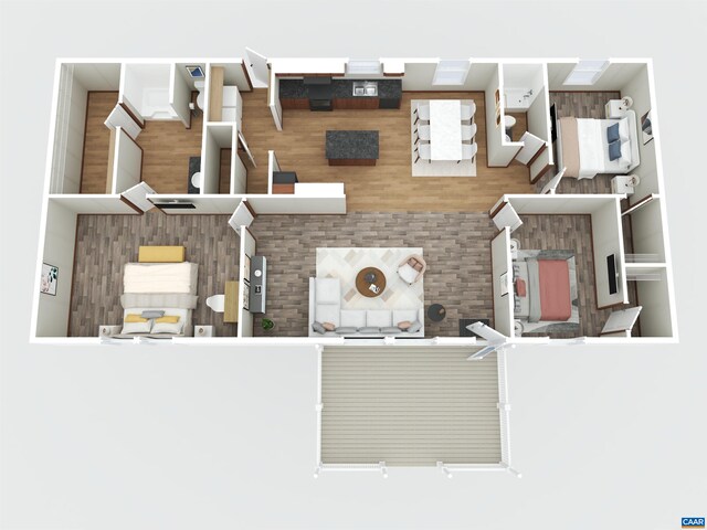 view of layout