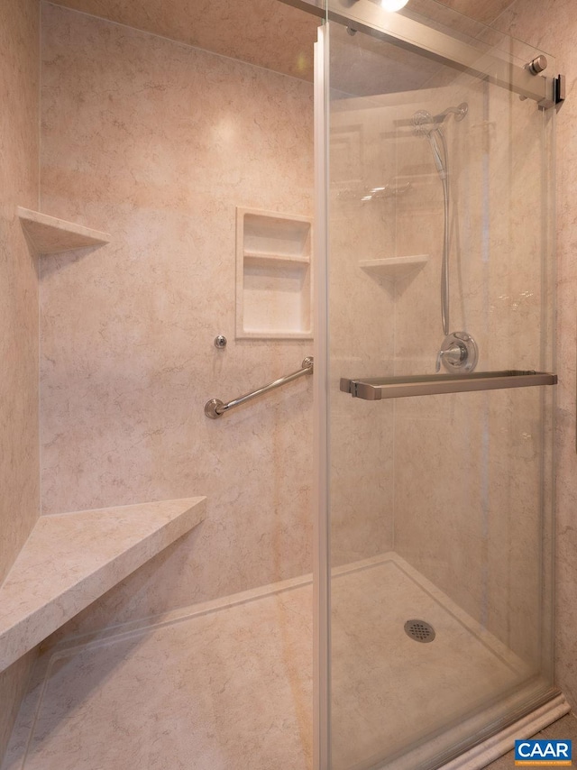 217 E Jefferson St, Charlottesville, VA 22902 - bathroom with a stall shower