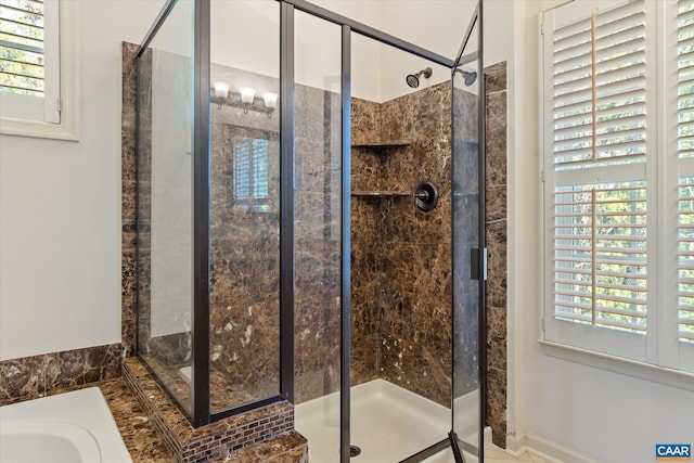 1664 Wickham Way, Charlottesville, VA 22901 - full bath featuring a stall shower and a bath