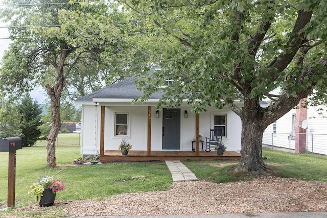 519 Arpia St, Lexington, VA 24450 - view of front facade featuring covered porch and roof with shingles