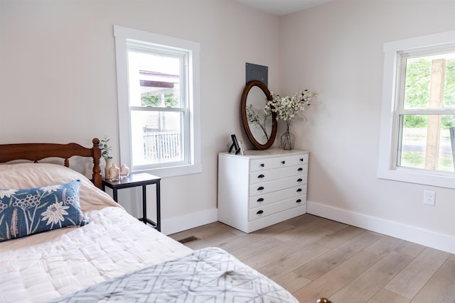 519 Arpia St, Lexington, VA 24450 - bedroom with baseboards and light wood finished floors
