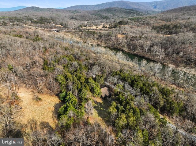 6005 Page Valley Rd, Luray, VA 22835 - bird's eye view of a mountain backdrop