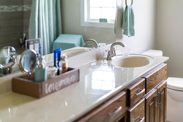 193 Locust Grove Ln, Stuarts Draft, VA 24477 - bathroom featuring toilet and vanity