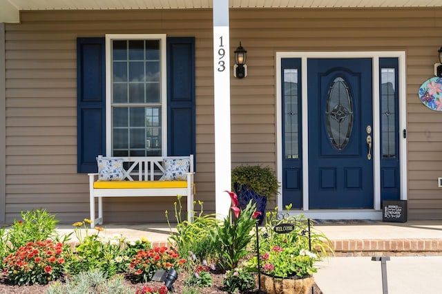 193 Locust Grove Ln, Stuarts Draft, VA 24477 - entrance to property featuring covered porch