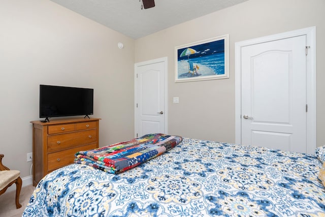 193 Locust Grove Ln, Stuarts Draft, VA 24477 - carpeted bedroom featuring a ceiling fan