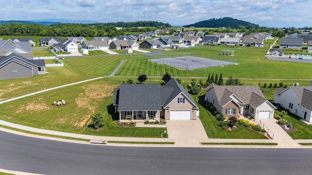 193 Locust Grove Ln, Stuarts Draft, VA 24477 - aerial perspective of suburban area