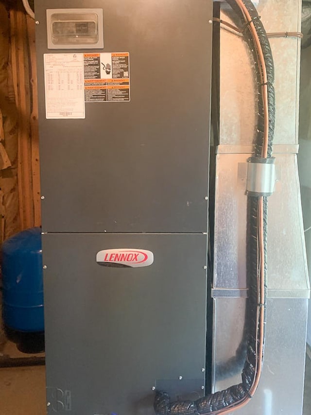 209 Raintree Rd, Verona, VA 24482 - utility room featuring heating unit