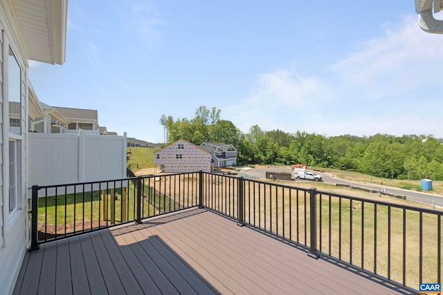 1367 Laconia Ln, Charlottesville, VA 22911 - wooden terrace featuring a yard
