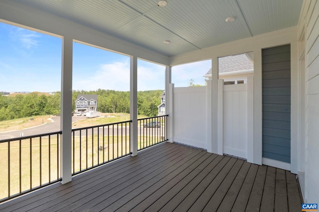 1367 Laconia Ln, Charlottesville, VA 22911 - view of deck