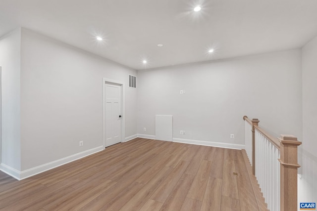 1367 Laconia Ln, Charlottesville, VA 22911 - spare room with light wood-type flooring and recessed lighting