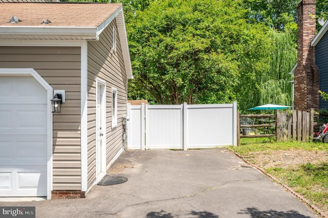 11603 Enchanted Woods Way, Fredericksburg, VA 22407 - view of garage