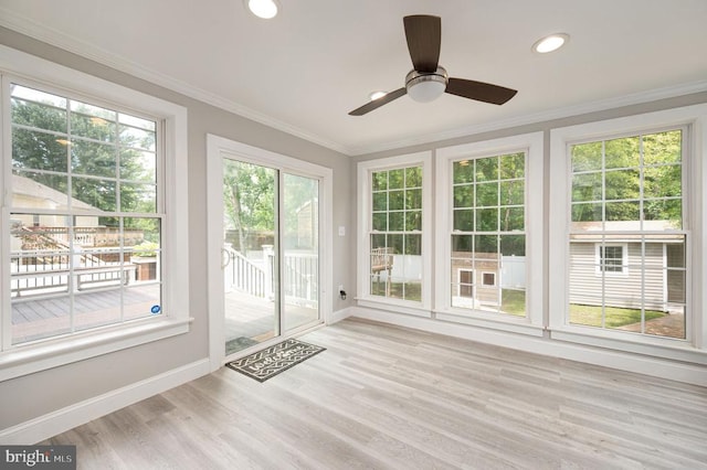 11603 Enchanted Woods Way, Fredericksburg, VA 22407 - view of unfurnished sunroom