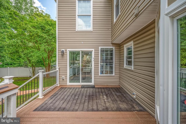 11603 Enchanted Woods Way, Fredericksburg, VA 22407 - view of deck