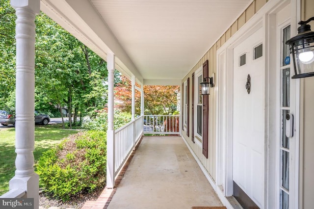 11603 Enchanted Woods Way, Fredericksburg, VA 22407 - view of porch