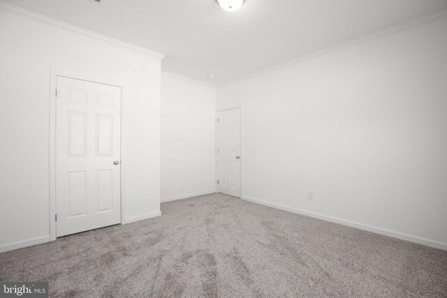 822 Mineral Ave, Mineral, VA 23117 - empty room with ornamental molding, carpet flooring, and baseboards