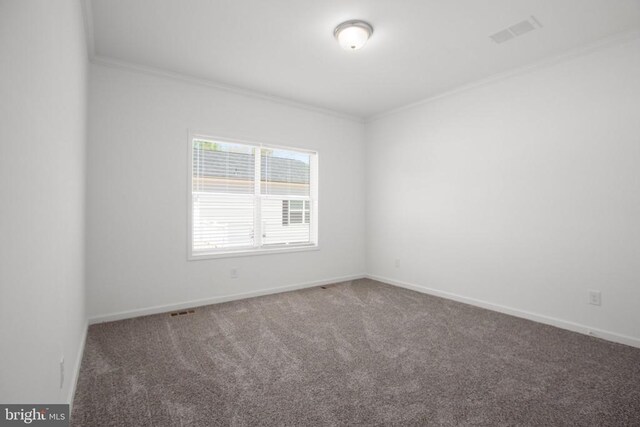 822 Mineral Ave, Mineral, VA 23117 - carpeted spare room featuring crown molding and baseboards