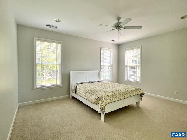 1142 Redfields Rd, Charlottesville, VA 22903 - carpeted bedroom featuring baseboards and a ceiling fan