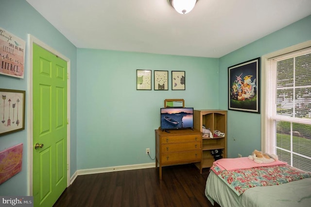 10118 New Scotland Dr, Fredericksburg, VA 22408 - bedroom with dark wood finished floors and baseboards