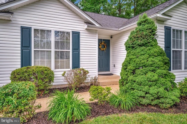 10118 New Scotland Dr, Fredericksburg, VA 22408 - entrance to property featuring a shingled roof