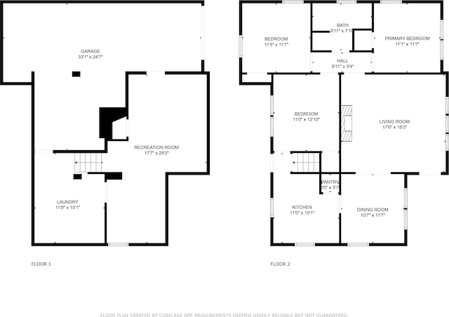 928 Baylor St, Staunton, VA 22401 - floor plan / room layout