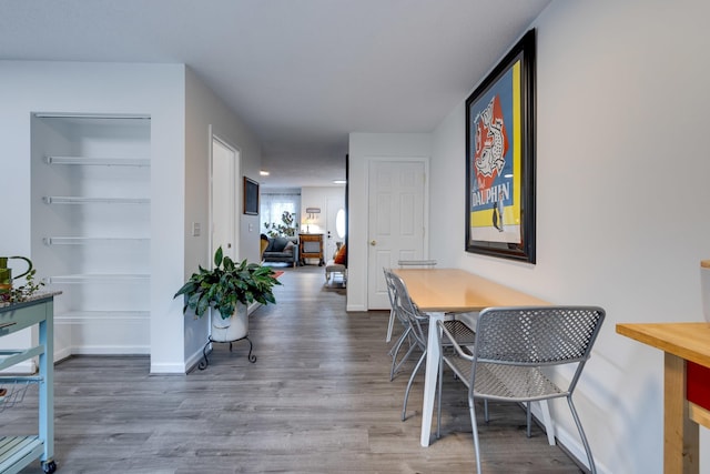 1045 Alexander Hamilton Ln, Harrisonburg, VA 22802 - dining area featuring wood finished floors and baseboards