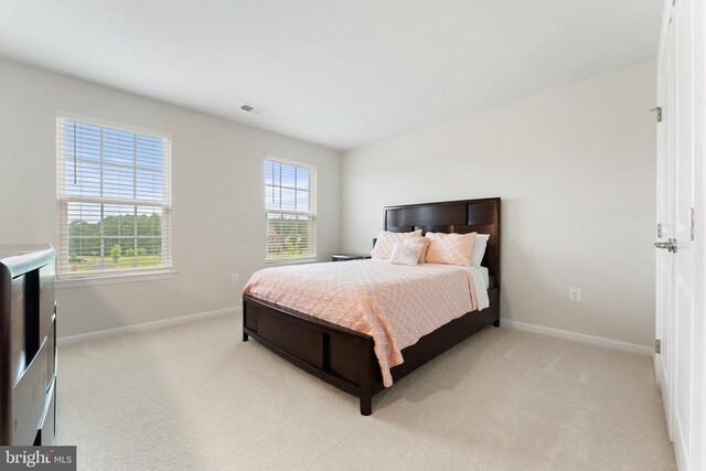 12804 Monterey Ct, Fredericksburg, VA 22407 - bedroom featuring baseboards and light carpet