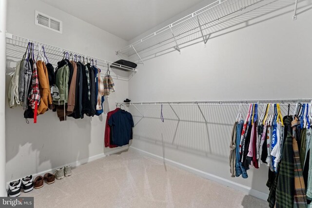 12804 Monterey Ct, Fredericksburg, VA 22407 - spacious closet with carpet flooring
