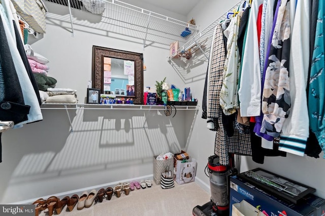 12804 Monterey Ct, Fredericksburg, VA 22407 - walk in closet with carpet floors