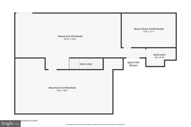 12804 Monterey Ct, Fredericksburg, VA 22407 - home floor plan