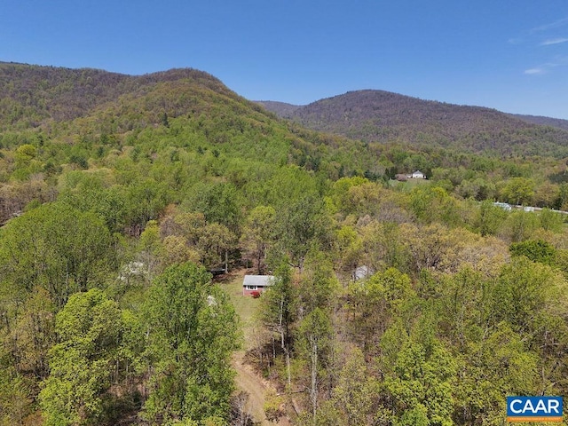 6928 Blackwells Hollow Rd, Crozet, VA 22932 - view of mountain backdrop with a heavily wooded area