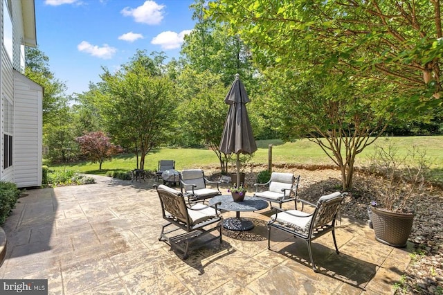 11110 Park Ridge Rd, Fredericksburg, VA 22408 - view of patio / terrace